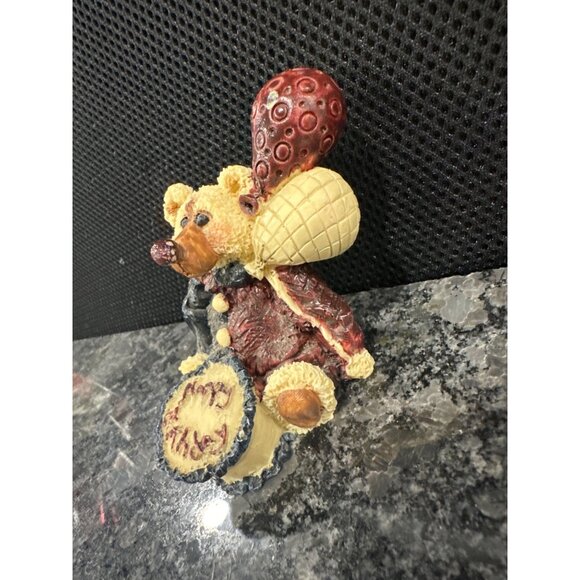 Vintage Shelly Bear Happy Birthday Figurine with Balloons & Cake Limited Edition - Picture 9 of 9